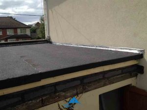 Finished Flat Roofing Installation